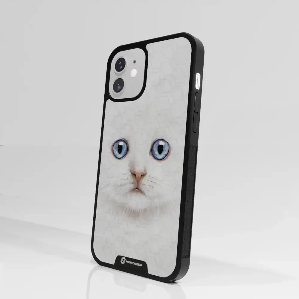 Vincent Hie Official 3D Phone Case Design White Kitten - Image 80