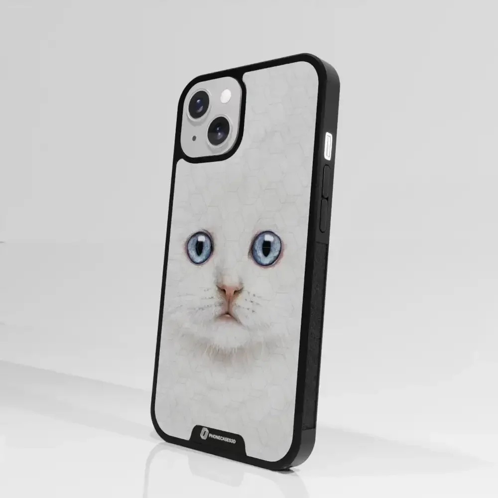 Vincent Hie Official 3D Phone Case Design White Kitten - Image 84