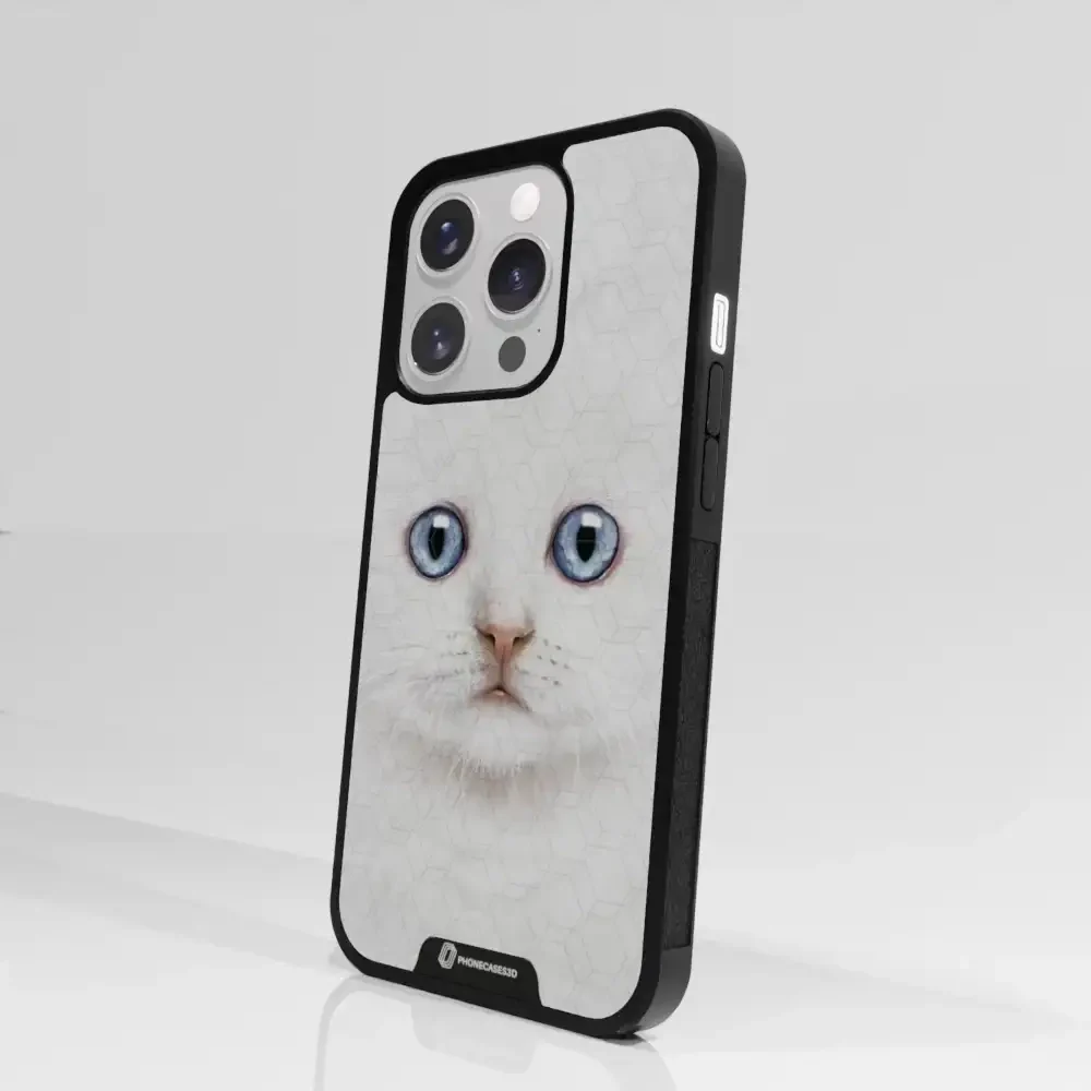 Vincent Hie Official 3D Phone Case Design White Kitten - Image 99