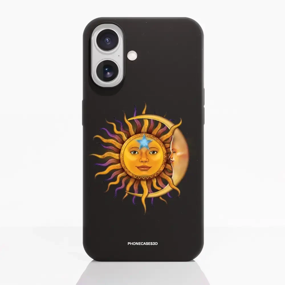 Vincent Hie Official Black Compostable Phone Case Design Sun Moon - Image 22
