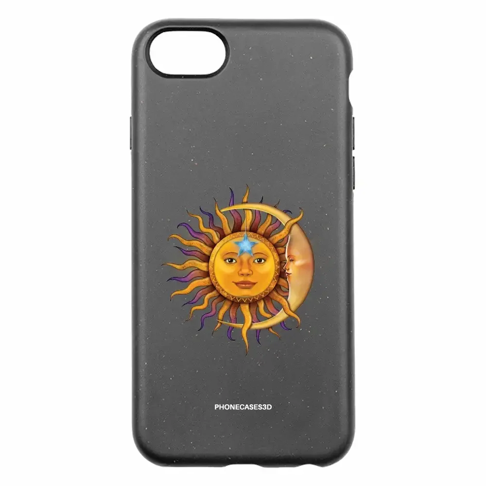 Vincent Hie Official Black Compostable Phone Case Design Sun Moon - Image 27