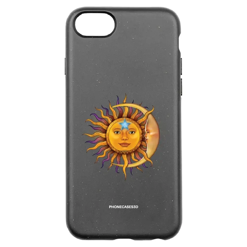 Vincent Hie Official Black Compostable Phone Case Design Sun Moon - Image 28