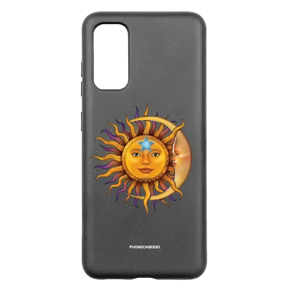 Vincent Hie Official Black Compostable Phone Case Design Sun Moon - Image 29