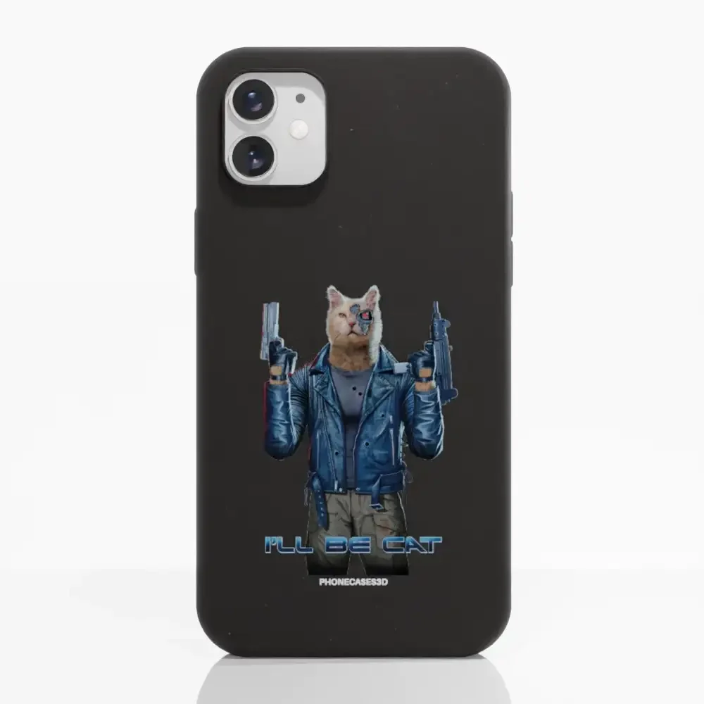 Vincent Hie Official Compostable Phone Case Design I´ll be Cat