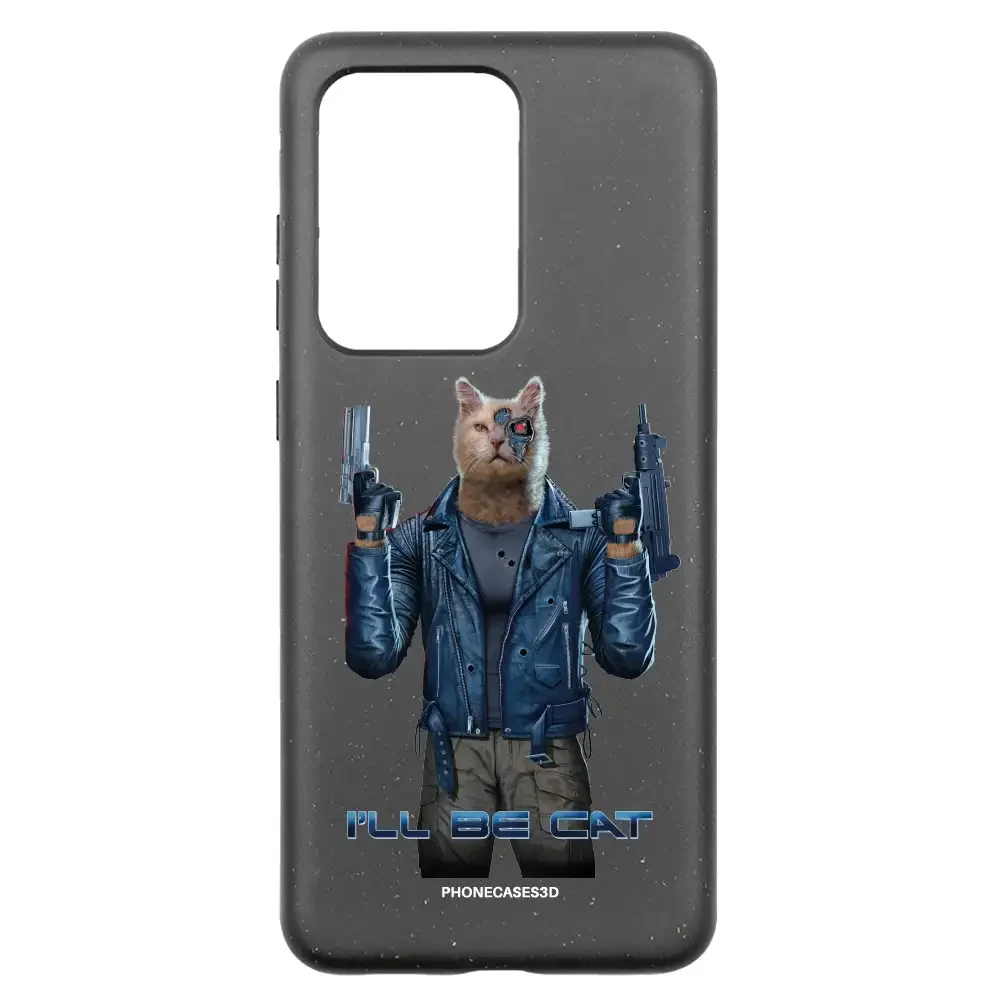 Vincent Hie Official Compostable Phone Case Design I´ll be Cat - Image 32