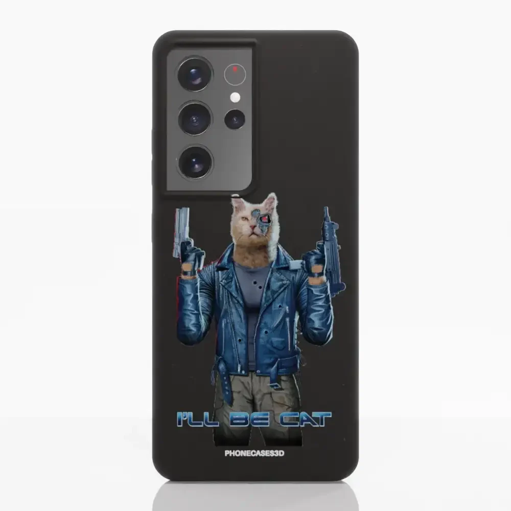 Vincent Hie Official Compostable Phone Case Design I´ll be Cat - Image 35