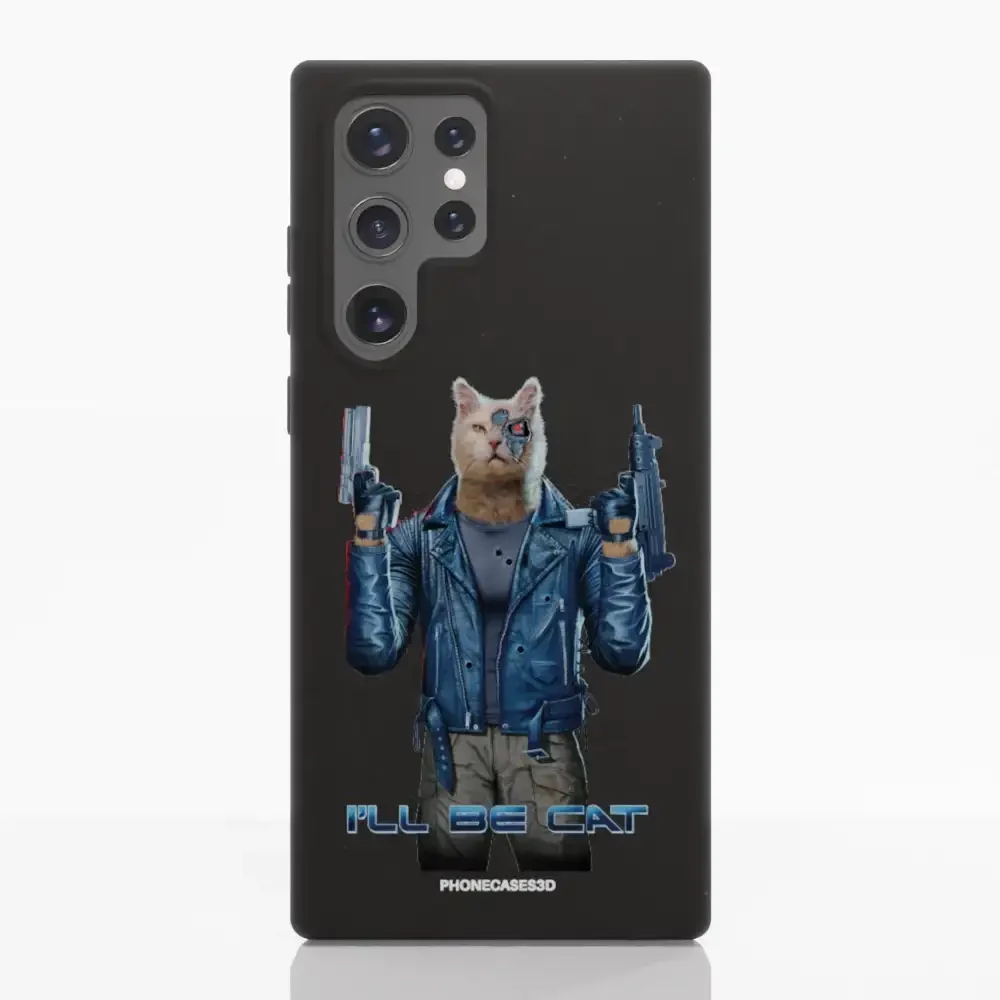 Vincent Hie Official Compostable Phone Case Design I´ll be Cat - Image 38