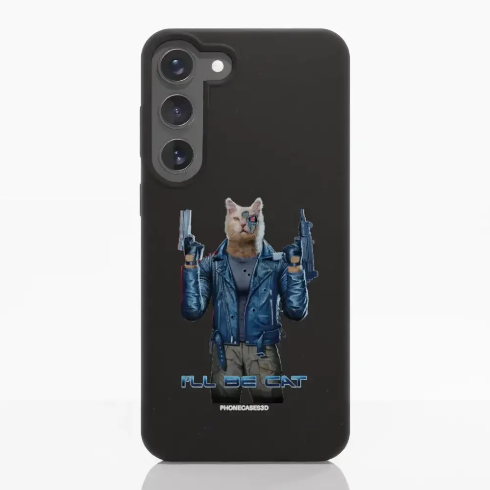 Vincent Hie Official Compostable Phone Case Design I´ll be Cat - Image 39