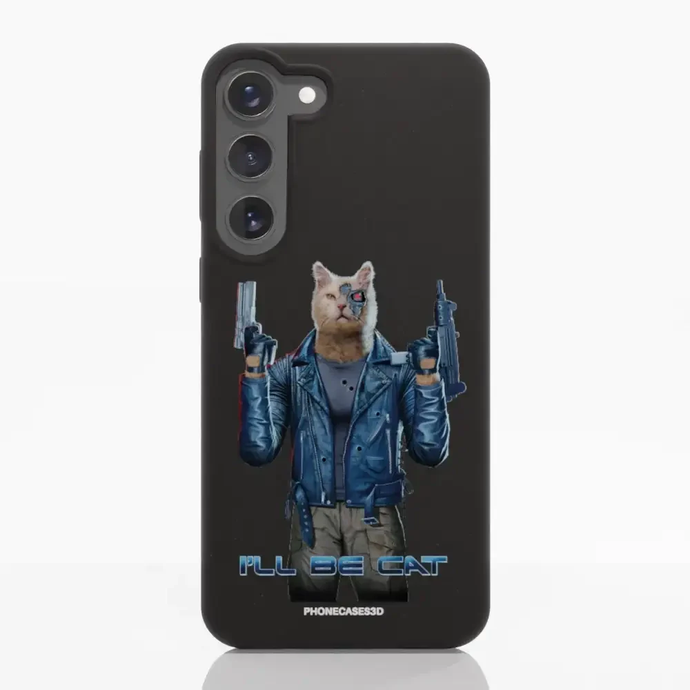 Vincent Hie Official Compostable Phone Case Design I´ll be Cat - Image 40