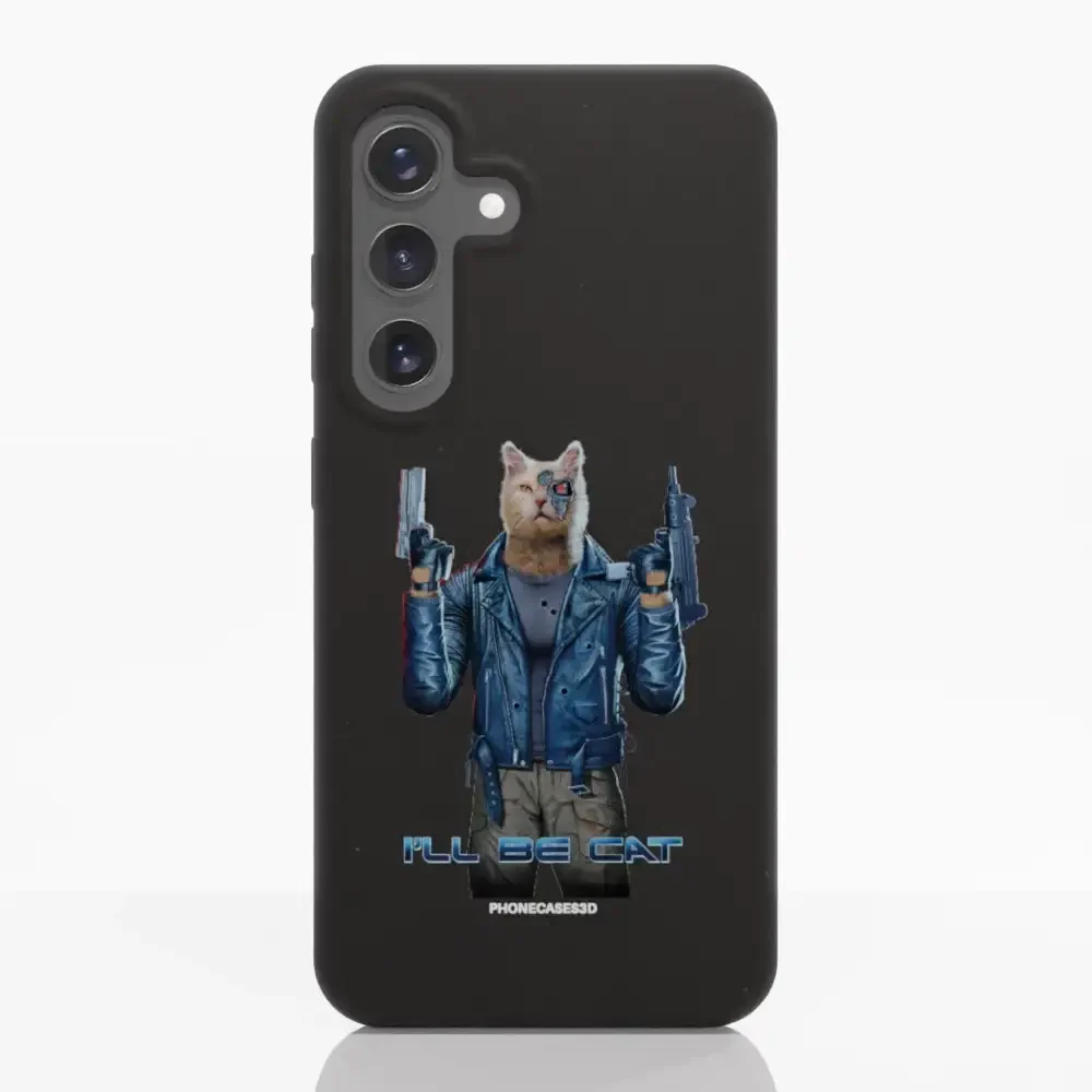 Vincent Hie Official Compostable Phone Case Design I´ll be Cat - Image 42