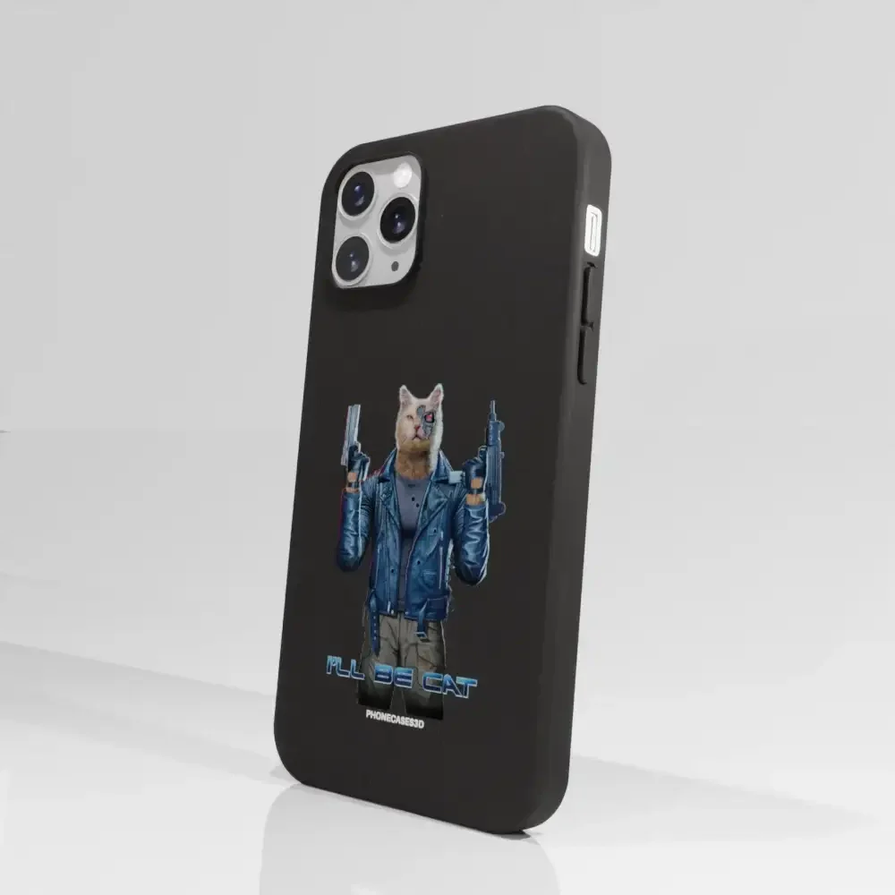 Vincent Hie Official Compostable Phone Case Design I´ll be Cat - Image 52