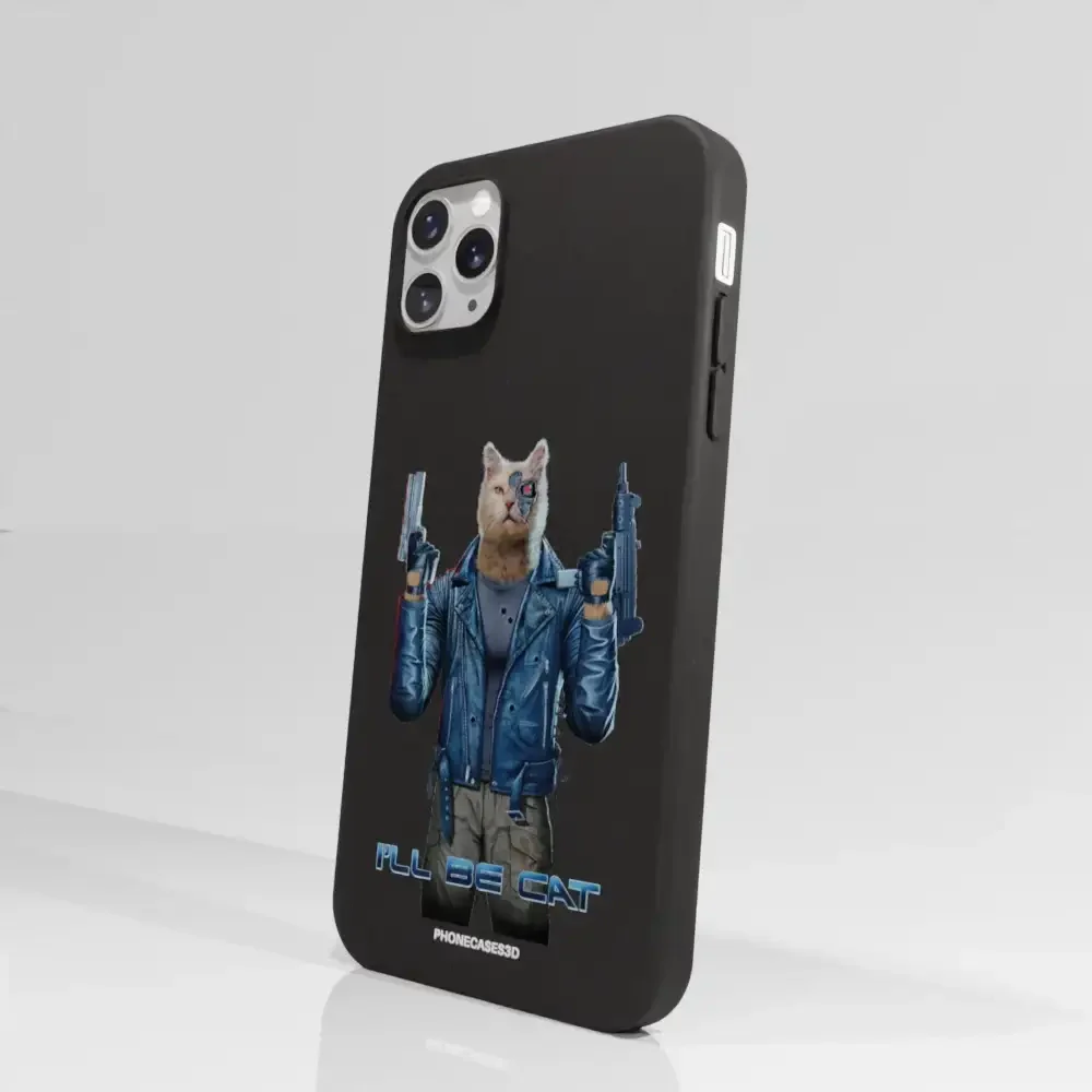 Vincent Hie Official Compostable Phone Case Design I´ll be Cat - Image 53