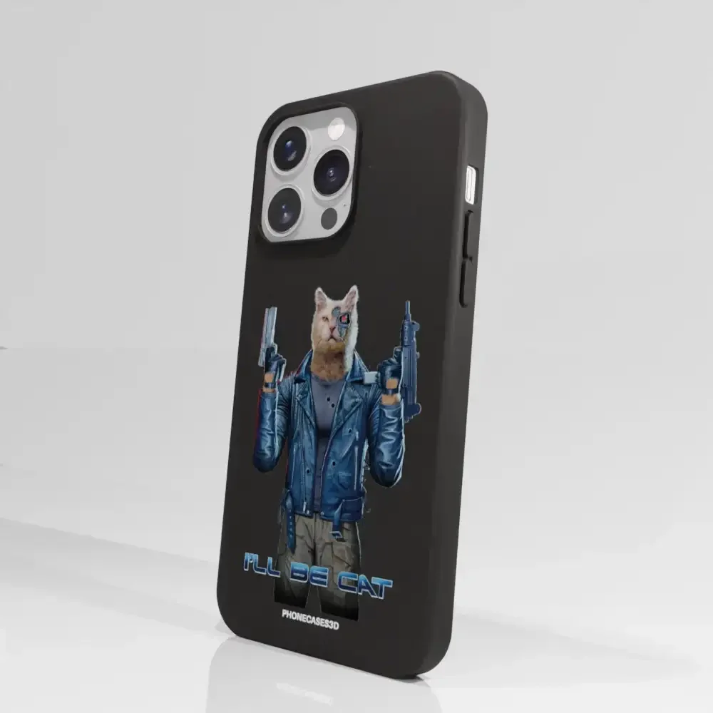 Vincent Hie Official Compostable Phone Case Design I´ll be Cat - Image 67