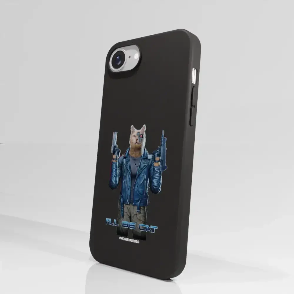 Vincent Hie Official Compostable Phone Case Design I´ll be Cat - Image 69
