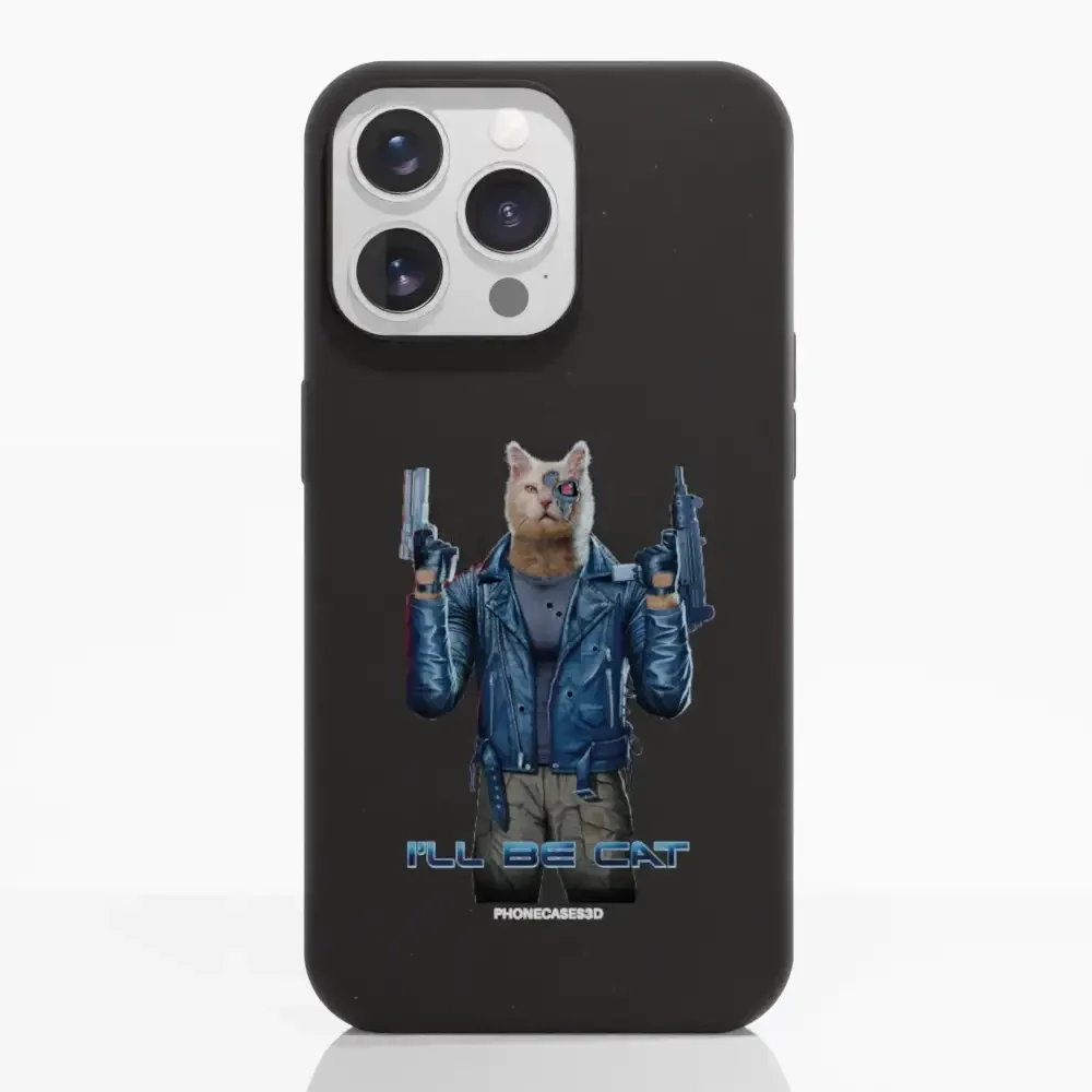 Vincent Hie Official Compostable Phone Case Design I´ll be Cat - Image 7