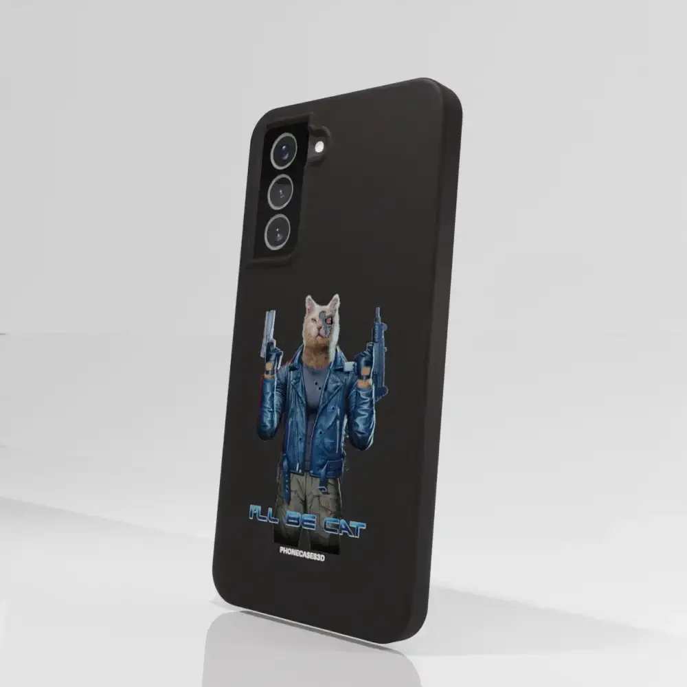 Vincent Hie Official Compostable Phone Case Design I´ll be Cat - Image 73