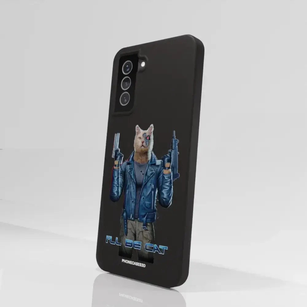 Vincent Hie Official Compostable Phone Case Design I´ll be Cat - Image 74