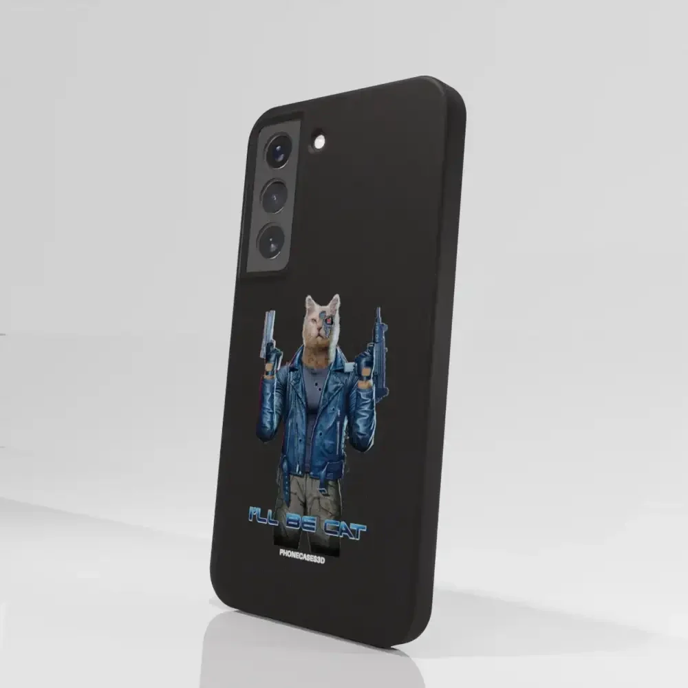 Vincent Hie Official Compostable Phone Case Design I´ll be Cat - Image 76