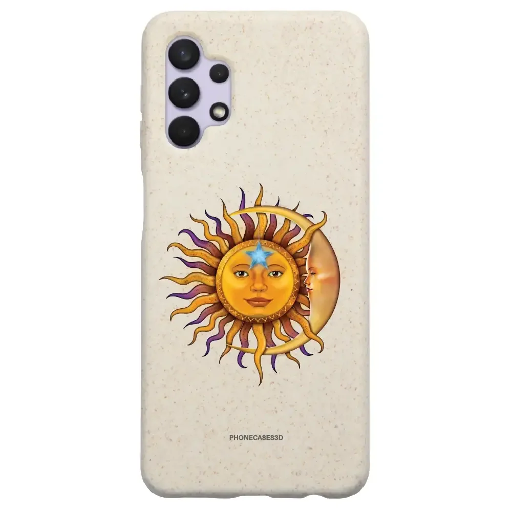 Vincent Hie Official White Compostable Phone Case Design Sun Moon - Image 43