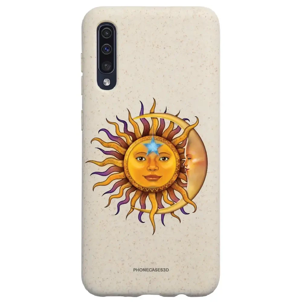 Vincent Hie Official White Compostable Phone Case Design Sun Moon - Image 44