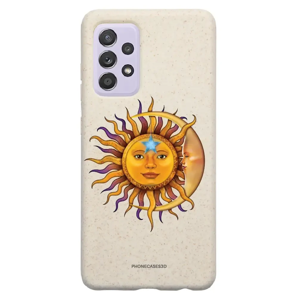 Vincent Hie Official White Compostable Phone Case Design Sun Moon - Image 46