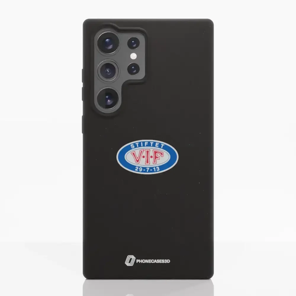 VIF Official Black Compostable Phone Case Crest - Image 44