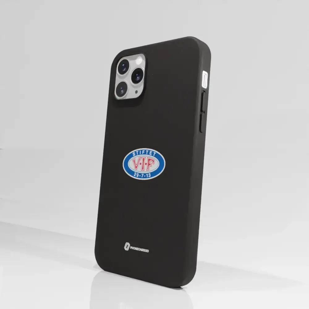 VIF Official Black Compostable Phone Case Crest - Image 46