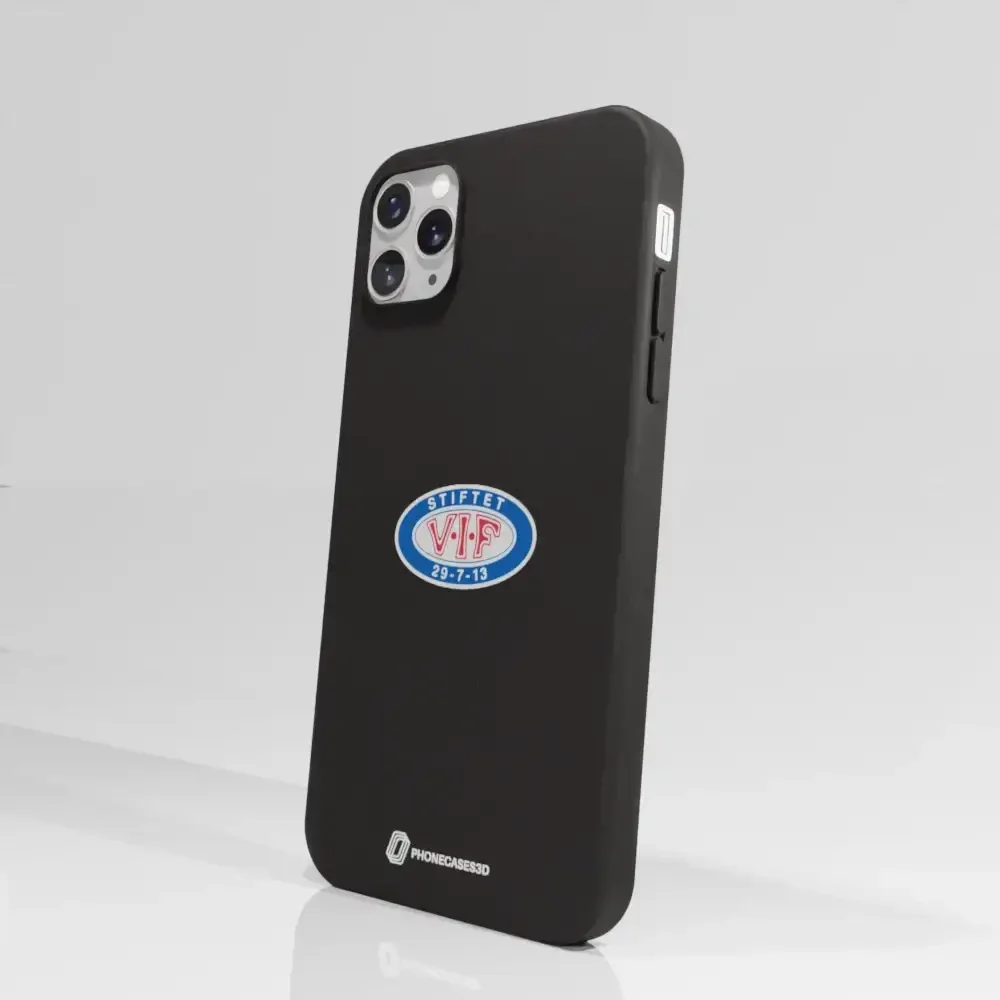 VIF Official Black Compostable Phone Case Crest - Image 47