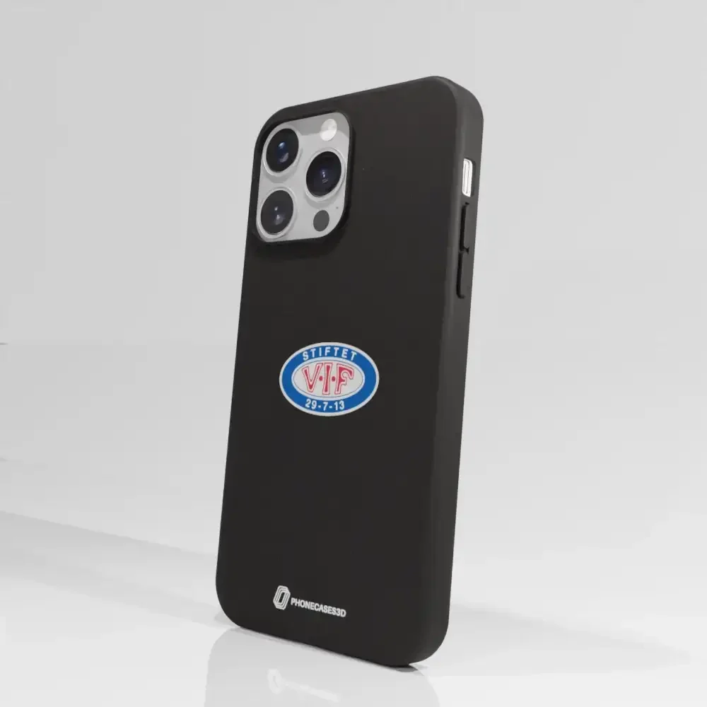 VIF Official Black Compostable Phone Case Crest - Image 57