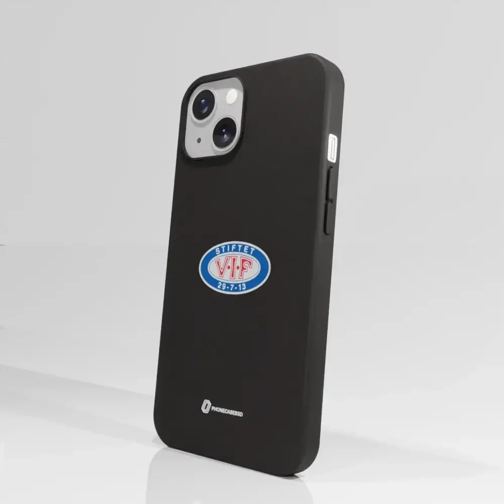 VIF Official Black Compostable Phone Case Crest - Image 58