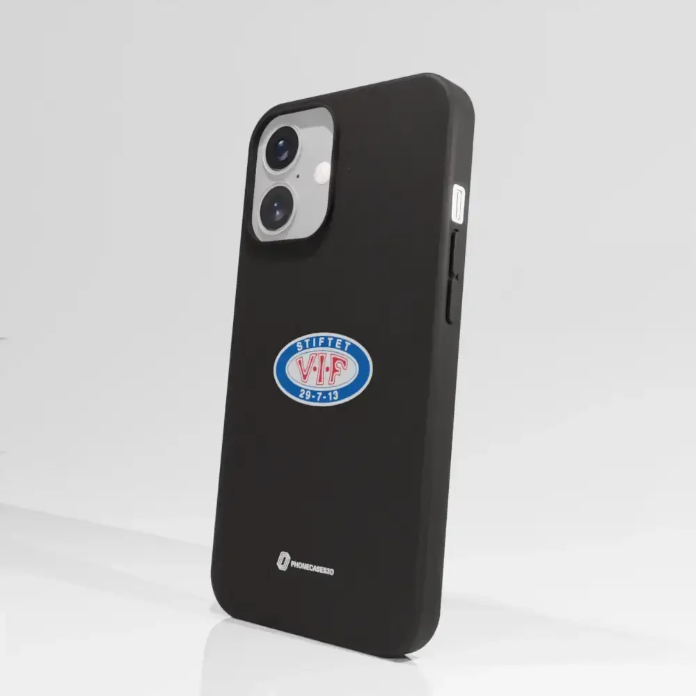 VIF Official Black Compostable Phone Case Crest - Image 62