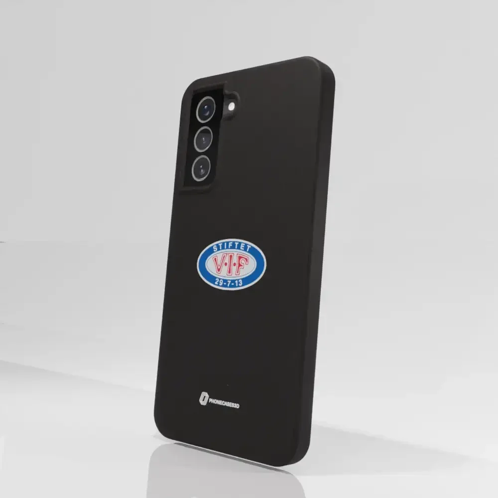 VIF Official Black Compostable Phone Case Crest - Image 67