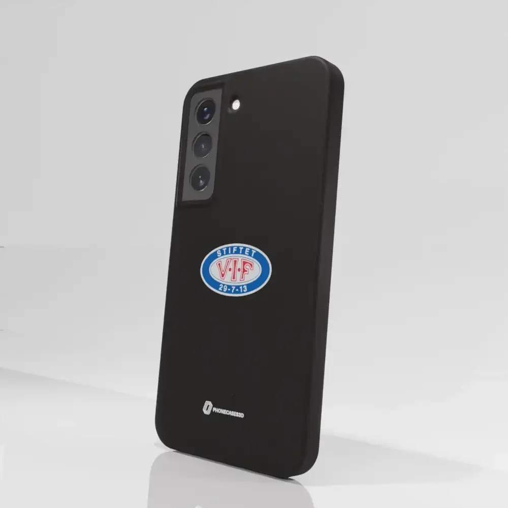 VIF Official Black Compostable Phone Case Crest - Image 70