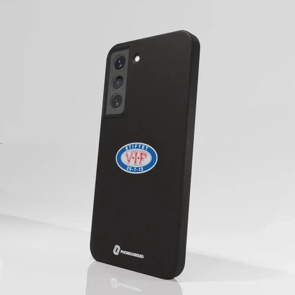 VIF Official Black Compostable Phone Case Crest - Image 71