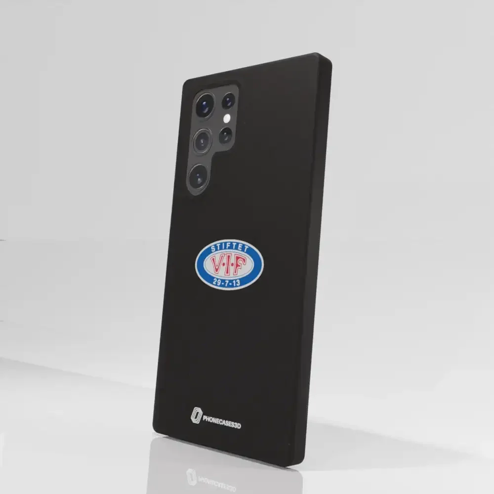 VIF Official Black Compostable Phone Case Crest - Image 72