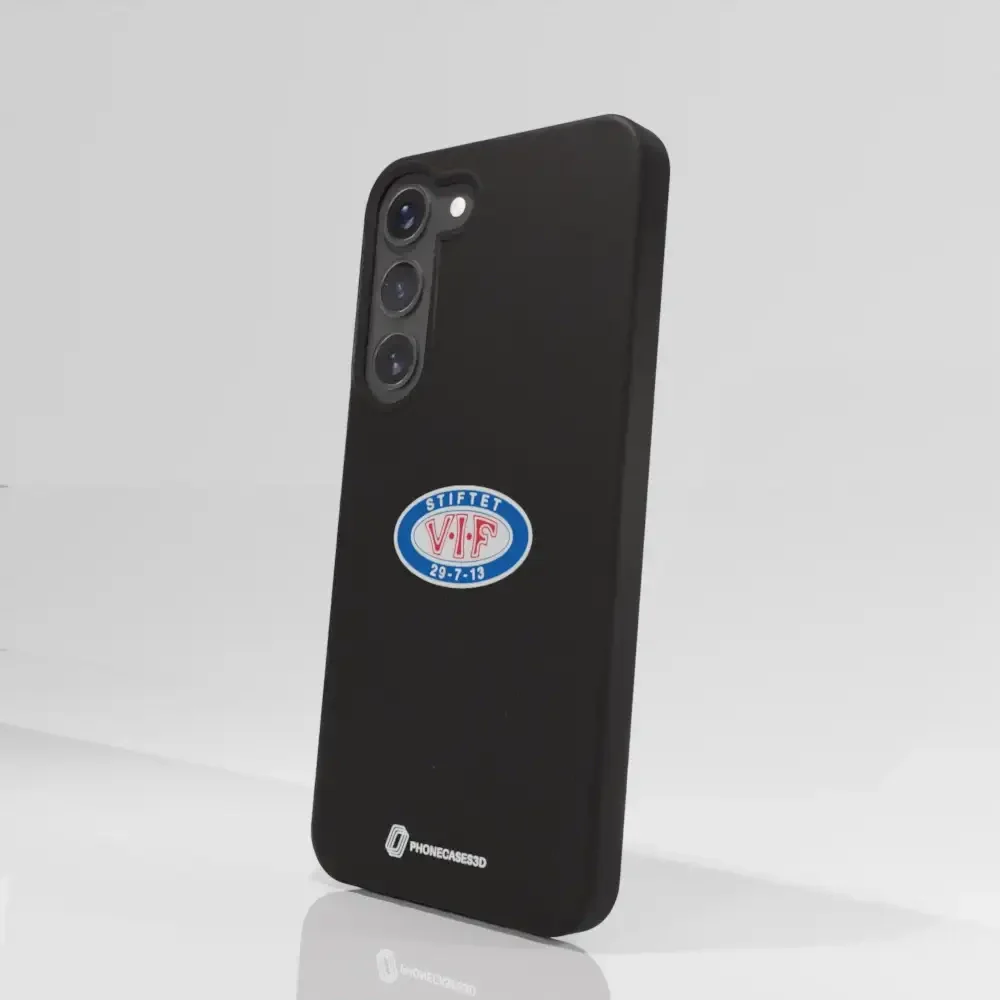 VIF Official Black Compostable Phone Case Crest - Image 74