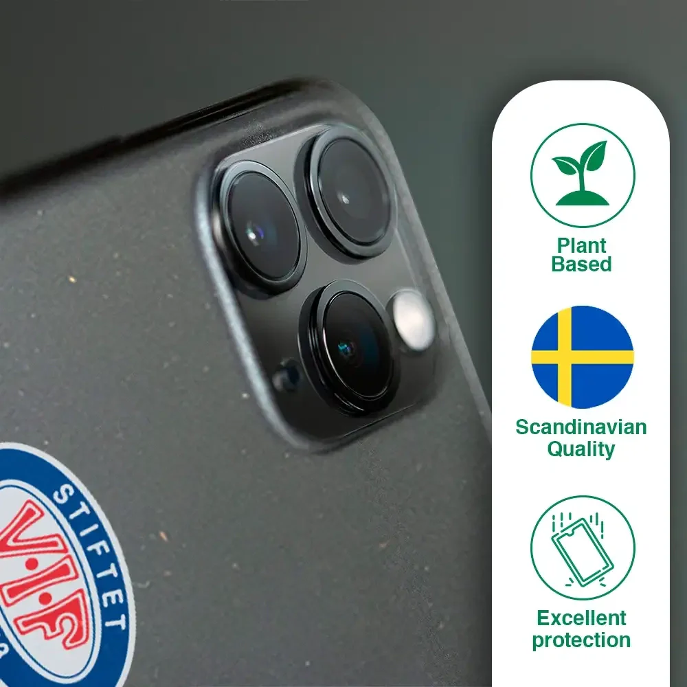 VIF Official Black Compostable Phone Case Crest - Image 83