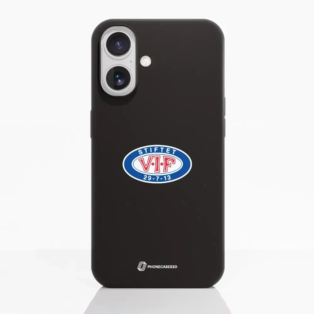 VIF Official Black Compostable Phone Case Crest - Image 84