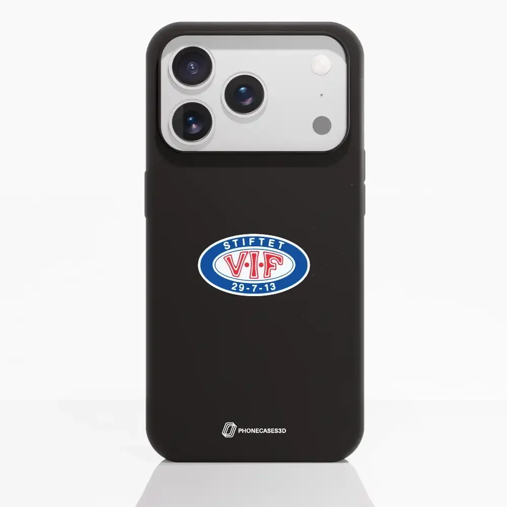 VIF Official Black Compostable Phone Case Crest - Image 86
