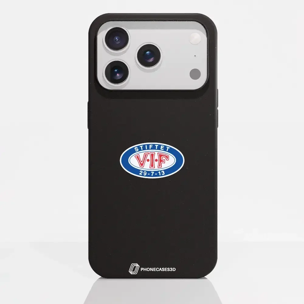 VIF Official Black Compostable Phone Case Crest - Image 87