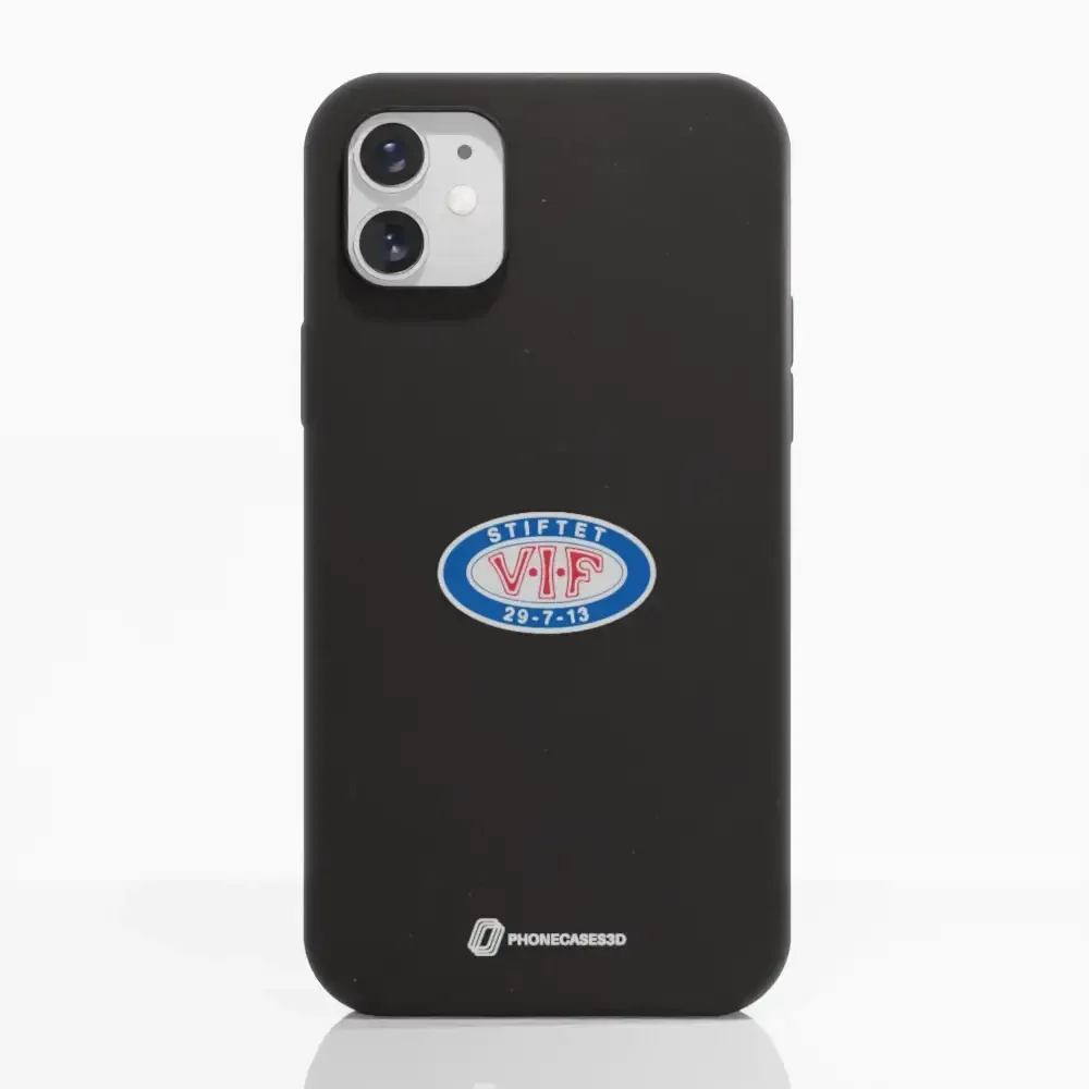 VIF Official Black Compostable Phone Case Crest