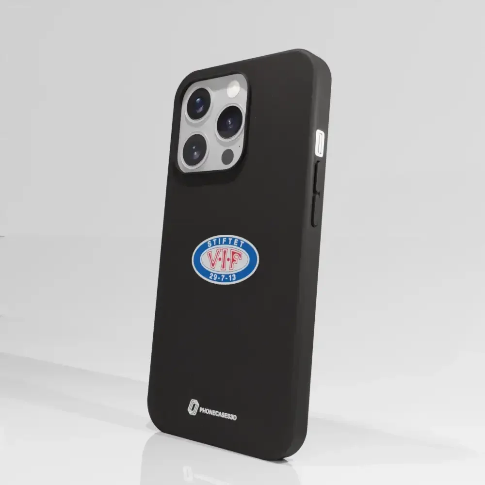 VIF Official Black Compostable Phone Case Crest - Image 59
