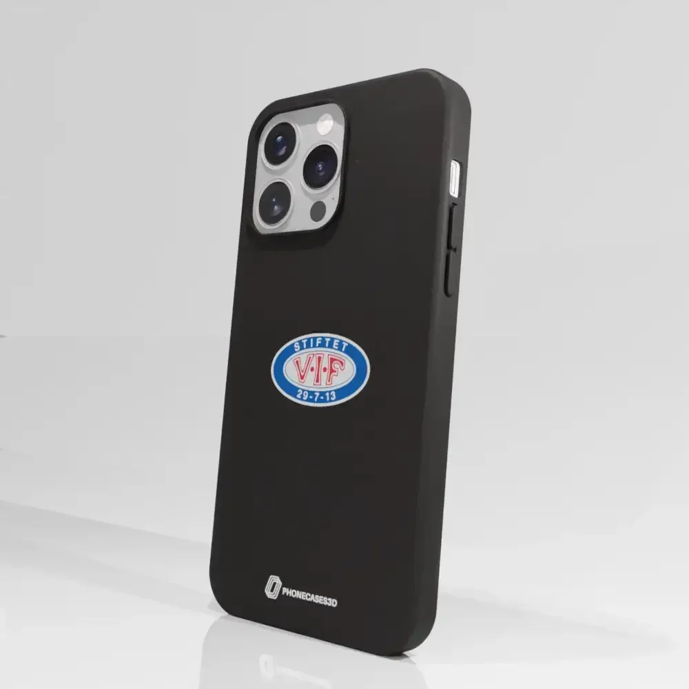 VIF Official Black Compostable Phone Case Crest - Image 60