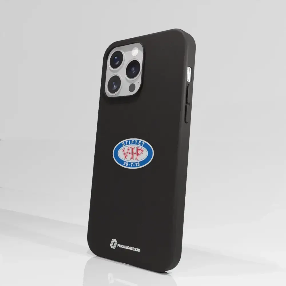 VIF Official Black Compostable Phone Case Crest - Image 64