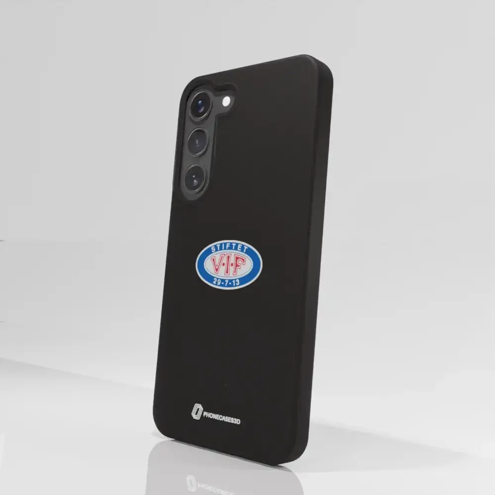 VIF Official Black Compostable Phone Case Crest - Image 71