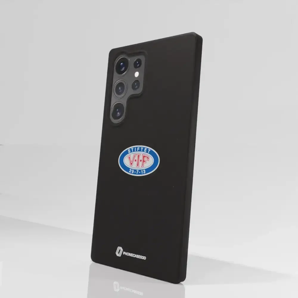 VIF Official Black Compostable Phone Case Crest - Image 76