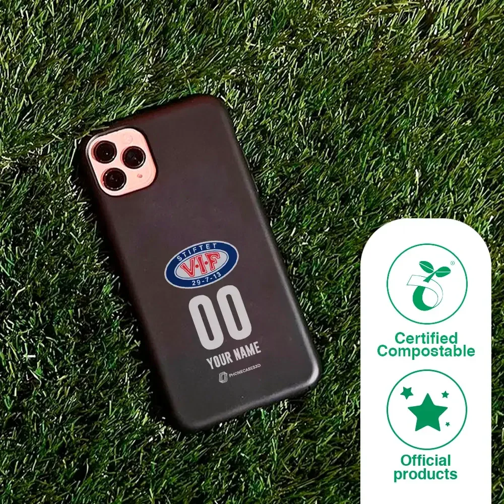 VIF Official Black Compostable Phone Case Crest - Image 80
