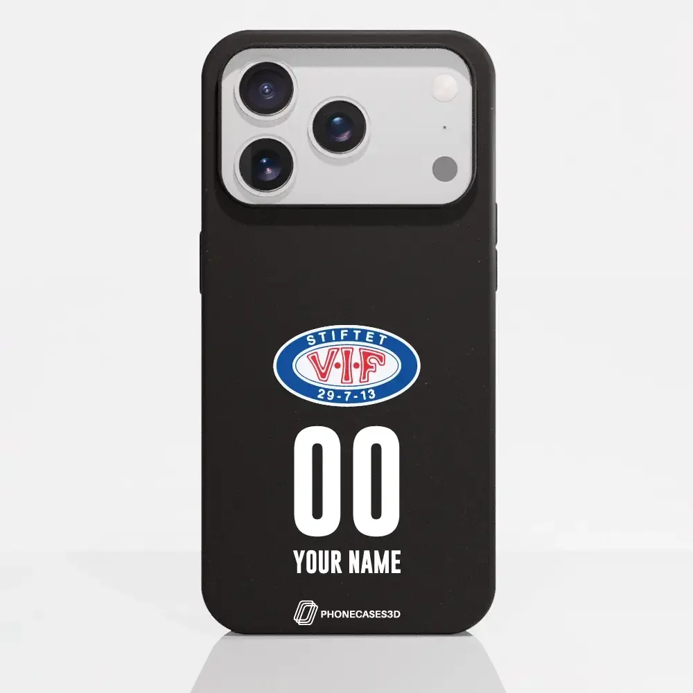 VIF Official Black Compostable Phone Case Crest - Image 86