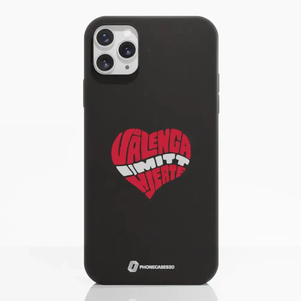 VIF Official Black Compostable Phone Case Heart Design - Image 3