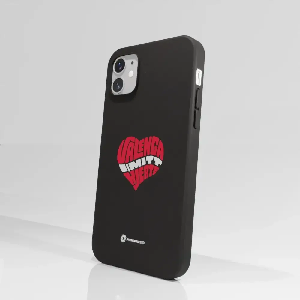 VIF Official Black Compostable Phone Case Heart Design - Image 45